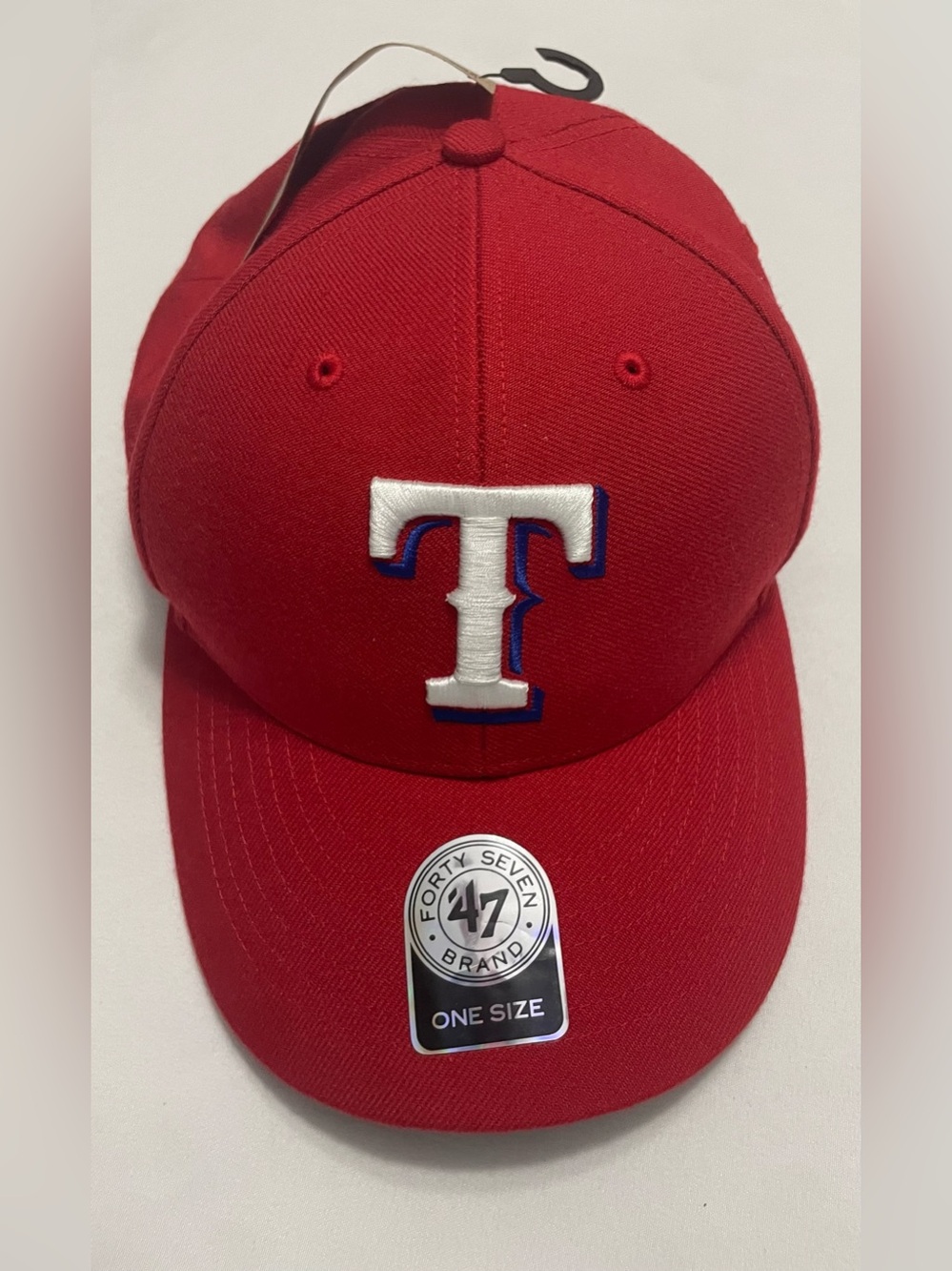 NWT ’47 Brand Texas Rangers Red Adjustable Baseball Cap One Size‎